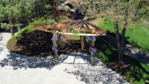 Outdoor Wedding Theme décor Williams on the Lake